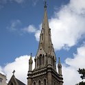 ZAF WC CapeTown 2016NOV13 002  Built in 1878, the spire of the   Central Methodist Mission   church and sanctuary dominates one end of Greenmarket Square. : Africa, Cape Town, Greenmarket Square, South Africa, Western Cape, Southern, 2016 - African Adventures, 2016, November